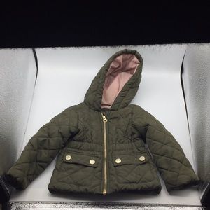 C & C California Army Green Jacket Sz 12months